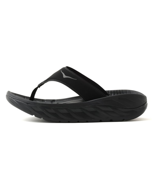 HOKA（ホカ）の「HOKA  ORA RECOVERY FLIP / ホカ  オラ リカバリー フリップ（サンダル・レディース・ブラック・23.0cm/24.0cm/25.0cm/22.0cm）」の2枚目の写真