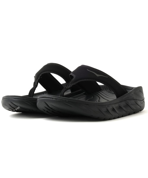 HOKA（ホカ）の「HOKA  ORA RECOVERY FLIP / ホカ  オラ リカバリー フリップ（サンダル・レディース・ブラック・23.0cm/24.0cm/25.0cm/22.0cm）」の6枚目の写真