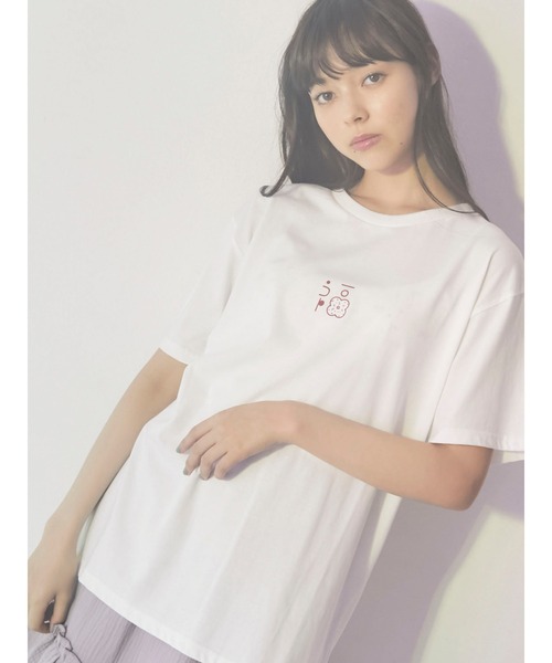 merry jenny（メリージェニー）の「福 Tee（Tシャツ/カットソー・レディース・ブラック/ブラウン/オフホワイト・FREE）」の19枚目の写真