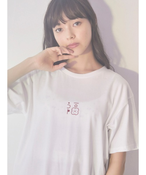 merry jenny（メリージェニー）の「福 Tee（Tシャツ/カットソー・レディース・ブラック/ブラウン/オフホワイト・FREE）」の20枚目の写真