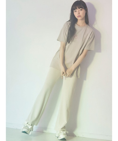 merry jenny（メリージェニー）の「福 Tee（Tシャツ/カットソー・レディース・ブラック/ブラウン/オフホワイト・FREE）」の15枚目の写真