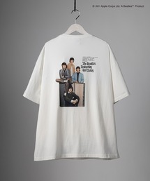 The Beatles（ザビートルズ）の「【THE BEATLES】Member Phote Over Tee（Tシャツ/カットソー・メンズ）」