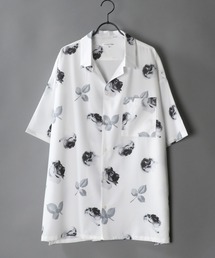 Classic pattern wide Dress shirt/クラシックパターン ワイド ドレスシャツ
