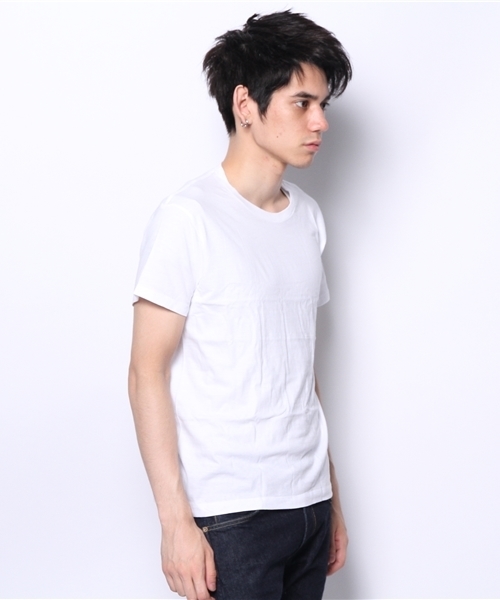 EDIFICE(エディフィス)の「HANES JAPAN FIT CREW NECK 2P(Tシャツ/カットソー・メンズ・ホワイト・MEDIUM/LARGE)」の7枚目の写真