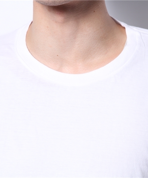 EDIFICE(エディフィス)の「HANES JAPAN FIT CREW NECK 2P(Tシャツ/カットソー・メンズ・ホワイト・MEDIUM/LARGE)」の2枚目の写真