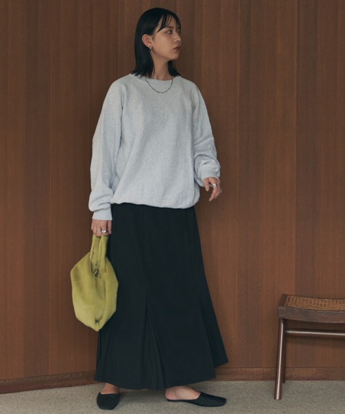 Aunt Marie's(アントマリーズ)の「タックプリーツスカート(スカート・レディース・ブラック/ベージュ/ブラウン・FREE)」の5枚目の写真