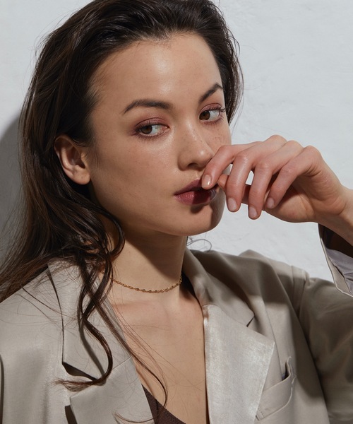 CENE（セネ）の「【CENE】セネ/ペタルチェーン ネックレス（ネックレス・レディース・シルバー/ゴールド/ピンクゴールド・FREE）」の10枚目の写真