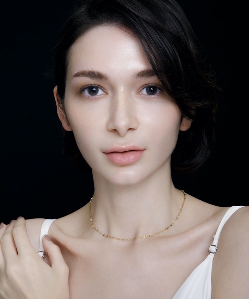 CENE（セネ）の「【CENE】セネ/ペタルチェーン ネックレス（ネックレス・レディース・シルバー/ゴールド/ピンクゴールド・FREE）」の13枚目の写真