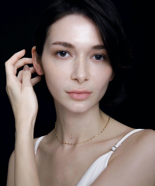 CENE（セネ）の「【CENE】セネ/ペタルチェーン ネックレス（ネックレス・レディース・シルバー/ゴールド/ピンクゴールド・FREE）」の14枚目の写真