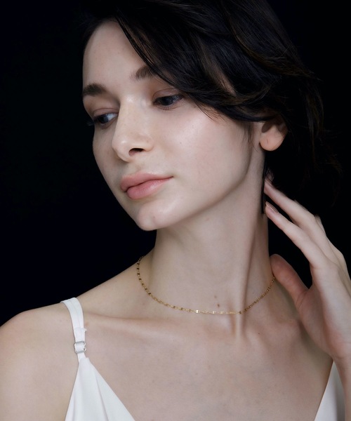 CENE（セネ）の「【CENE】セネ/ペタルチェーン ネックレス（ネックレス・レディース・シルバー/ゴールド/ピンクゴールド・FREE）」の15枚目の写真