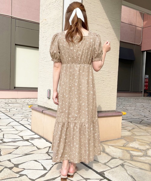 セール】花柄オンレースワンピ【ZOZOTOWN限定アイテム】（ワンピース