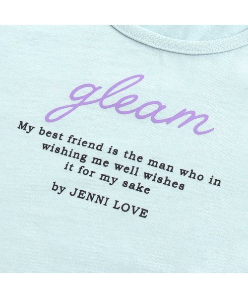 JENNI love（ジェニィラブ）の「チェリーレースアップTシャツ（Tシャツ/カットソー・キッズ・ベージュ/ブラック/サックスブルー・140cm/160cm/130cm/150cm）」の12枚目の写真