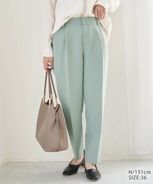 ROPE' PICNIC | 【360°ウルトラストレッチ】【WEB限定・低身長向け】タックテーパードパンツ(その他パンツ)