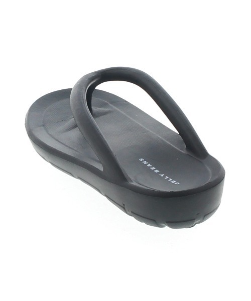 JELLY BEANS(ジェリービーンズ)の「厚底ビーチサンダル(214-30269)JELLY BEANS(ジェリービーンズ)(サンダル・レディース・ライトグレー/ブラック/イエロー・L/LL/M)」の10枚目の写真