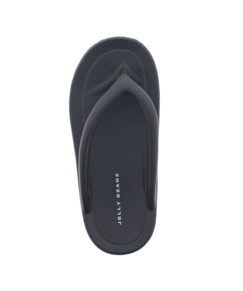 JELLY BEANS(ジェリービーンズ)の「厚底ビーチサンダル(214-30269)JELLY BEANS(ジェリービーンズ)(サンダル・レディース・ライトグレー/ブラック/イエロー・L/LL/M)」の5枚目の写真