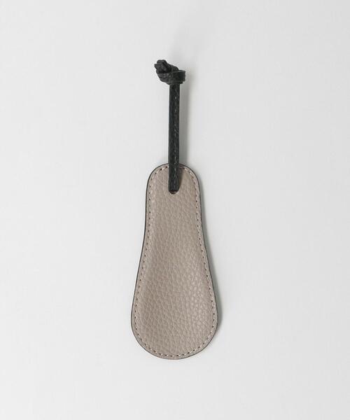 green label relaxing（グリーンレーベルリラクシング）の「＜green label relaxing＞シボ フェイクレザー シューホーン（シューズ小物/雑貨・メンズ・ブラック/ネイビー/モカ/ダークグリーン・FREE）」の5枚目の写真