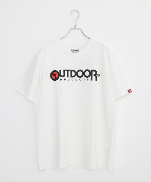 OUTDOOR PRODUCTS(アウトドアプロダクツ)の「【OUTDOOR PRODUCTS/アウトドアプロダクツ】ひんやり接触冷感素材使用UVカット機能付きロゴプリントTシャツ(Tシャツ/カットソー・メンズ・ホワイト/ブラック/ネイビー/グレー/カーキ・MEDIUM/LARGE/X-LARGE)」の10枚目の写真