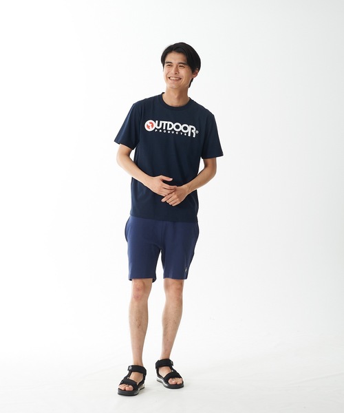 OUTDOOR PRODUCTS(アウトドアプロダクツ)の「【OUTDOOR PRODUCTS/アウトドアプロダクツ】ひんやり接触冷感素材使用UVカット機能付きロゴプリントTシャツ(Tシャツ/カットソー・メンズ・ホワイト/ブラック/ネイビー/グレー/カーキ・MEDIUM/LARGE/X-LARGE)」の9枚目の写真