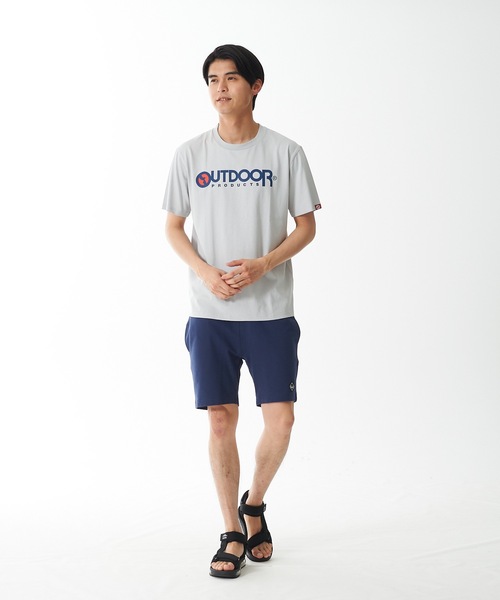 OUTDOOR PRODUCTS(アウトドアプロダクツ)の「【OUTDOOR PRODUCTS/アウトドアプロダクツ】ひんやり接触冷感素材使用UVカット機能付きロゴプリントTシャツ(Tシャツ/カットソー・メンズ・ホワイト/ブラック/ネイビー/グレー/カーキ・MEDIUM/LARGE/X-LARGE)」の13枚目の写真