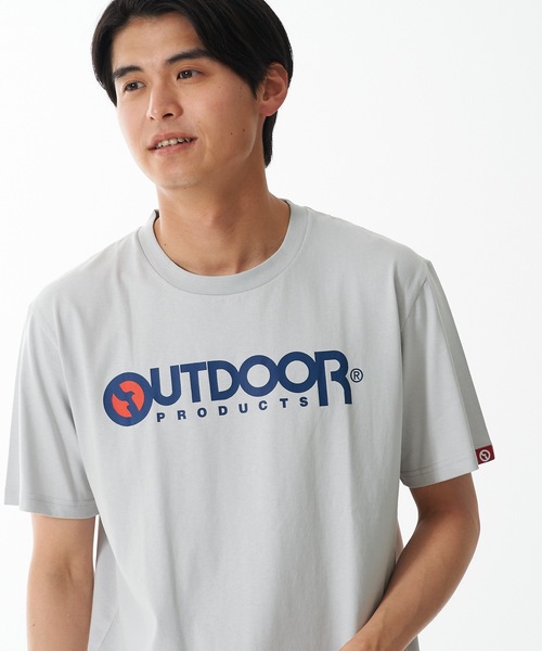 OUTDOOR PRODUCTS(アウトドアプロダクツ)の「【OUTDOOR PRODUCTS/アウトドアプロダクツ】ひんやり接触冷感素材使用UVカット機能付きロゴプリントTシャツ(Tシャツ/カットソー・メンズ・ホワイト/ブラック/ネイビー/グレー/カーキ・MEDIUM/LARGE/X-LARGE)」の19枚目の写真