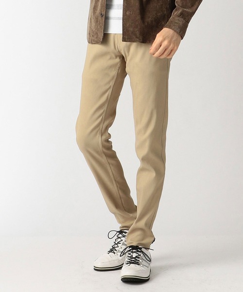 NICOLE CLUB FOR MEN（ニコルクラブフォーメン）の「【21年モデル】ガムストレッチ５ポケットパンツ（その他パンツ・メンズ・ブラック/ブラウン/カーキ/チャコール/ベージュ・X-LARGE/MEDIUM/LARGE/SMALL）」の13枚目の写真