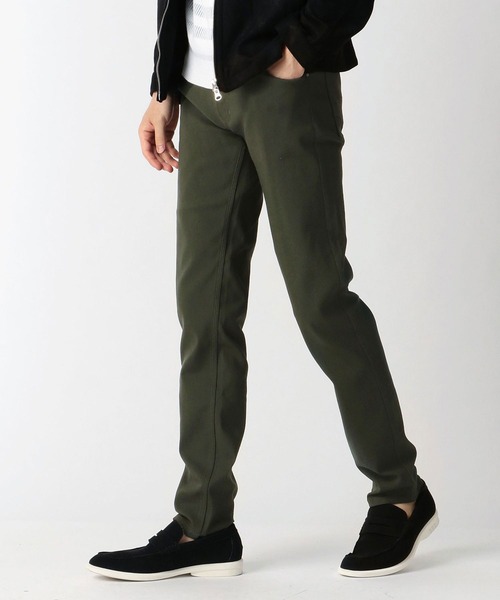 NICOLE CLUB FOR MEN（ニコルクラブフォーメン）の「【21年モデル】ガムストレッチ５ポケットパンツ（その他パンツ・メンズ・ブラック/ブラウン/カーキ/チャコール/ベージュ・X-LARGE/MEDIUM/LARGE/SMALL）」の15枚目の写真