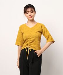 RETRO GIRL | ワッシャードロストTee(Tシャツ/カットソー)
