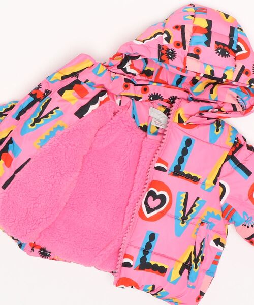 STELLA McCARTNEY（ステラマッカートニー）の「Stella Loves フーデッド パファー ジャケット（その他アウター・キッズ・ピンク・18M/6M/24M）」の5枚目の写真