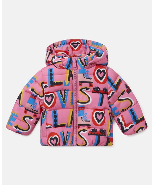Stella Loves フーデッド パファー ジャケット