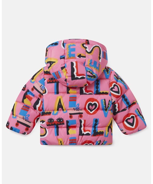 STELLA McCARTNEY（ステラマッカートニー）の「Stella Loves フーデッド パファー ジャケット（その他アウター・キッズ・ピンク・18M/6M/24M）」の6枚目の写真
