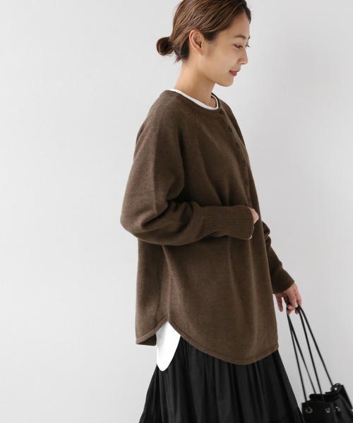 ウールミックス2wayビッグプルオーバー JOURNAL STANDARD relume ニット 「追加」ウールミックス2way