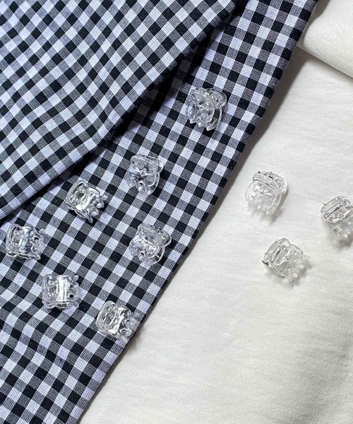 WEGO（ウィゴー）の「WEGO/【10点セット】マルチクリップ（バレッタ/ヘアクリップ・レディース・その他1/その他2/その他3/その他4/その他5・FREE）」の2枚目の写真