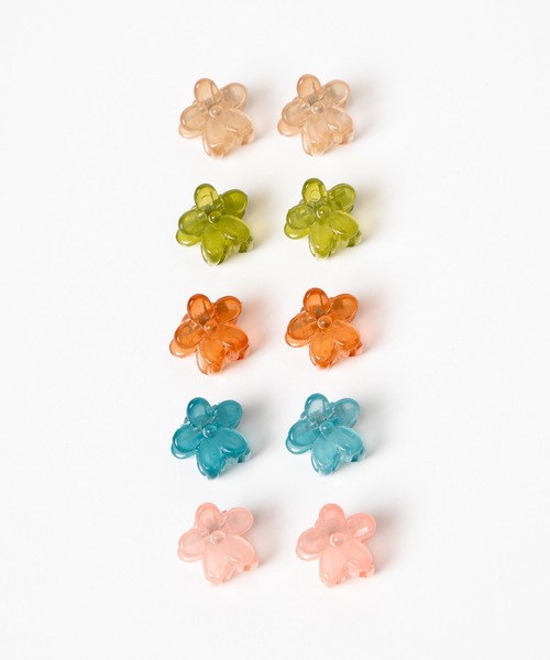 WEGO（ウィゴー）の「WEGO/【10点セット】マルチクリップ（バレッタ/ヘアクリップ・レディース・その他1/その他2/その他3/その他4/その他5・FREE）」の6枚目の写真