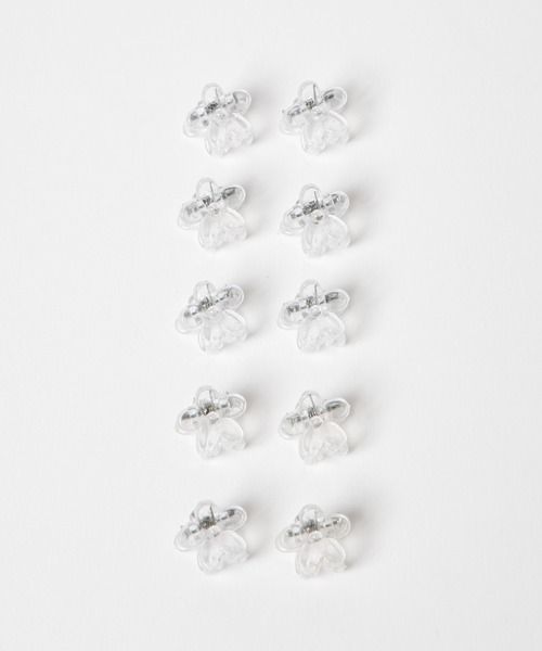 WEGO（ウィゴー）の「WEGO/【10点セット】マルチクリップ（バレッタ/ヘアクリップ・レディース・その他1/その他2/その他3/その他4/その他5・FREE）」の9枚目の写真