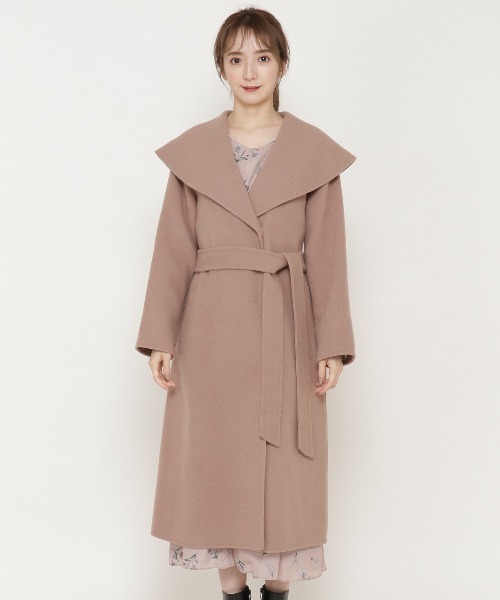 WILLSELECTION（ウィルセレクション）の「Wクロスケープガウンコート 