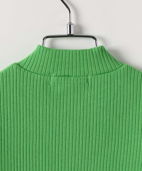 JEANASIS(ジーナシス)の「【KIDS】フロントZIPリブプルオーバー/256504(Tシャツ/カットソー・キッズ・アイボリー/ブラック/グリーン・120/140)」の11枚目の写真