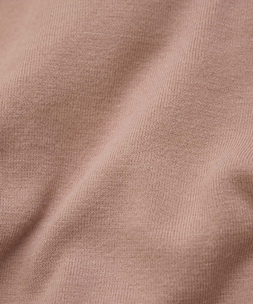 VIS（ビス）の「【セットアップ対応】ゆったりしたフォルムがかわいいハイネックミラノリブプルオーバー（ニット/セーター・レディース・ブラック/サックスブルー/キナリ/ブラウン系その他2・FREE）」の12枚目の写真