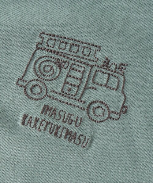 BREEZE by yumi.（ブリーズバイユミ）の「WEB限定 刺繍Tシャツ【BREEZE by yumi.】（Tシャツ/カットソー・キッズ・ネイビー/オレンジ/ミント/チャコール/ベージュ・110/120/90/80/130/100/140）」の15枚目の写真