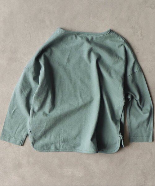 BREEZE by yumi.（ブリーズバイユミ）の「WEB限定 刺繍Tシャツ【BREEZE by yumi.】（Tシャツ/カットソー・キッズ・ネイビー/オレンジ/ミント/チャコール/ベージュ・110/120/90/80/130/100/140）」の20枚目の写真