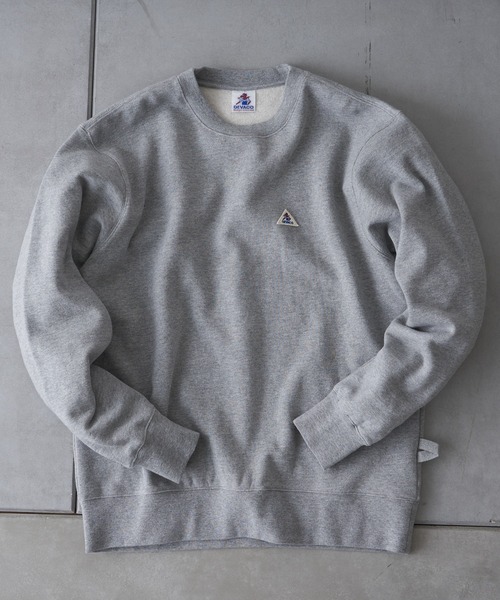 GEVACO（ゲバコ）の「【GEVACO / ゲバコ】ヘヴィーウェイト裏起毛クルースウェット（スウェット・メンズ・ホワイト/ネイビー/グレー・SMALL/MEDIUM/LARGE）」の3枚目の写真