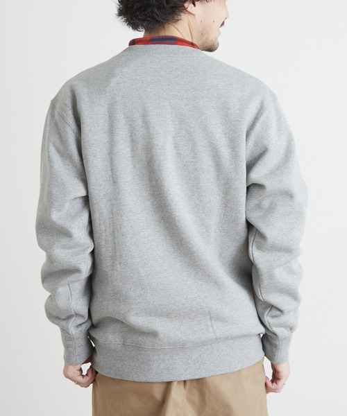 GEVACO（ゲバコ）の「【GEVACO / ゲバコ】ヘヴィーウェイト裏起毛クルースウェット（スウェット・メンズ・ホワイト/ネイビー/グレー・SMALL/MEDIUM/LARGE）」の9枚目の写真