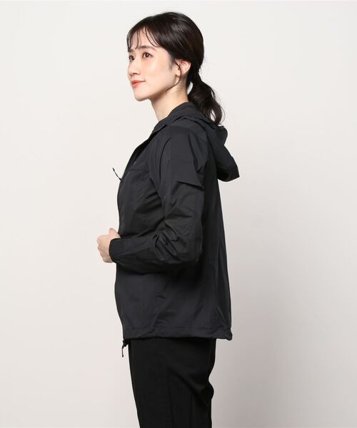 ARC'TERYX（アークテリクス）の「ARC'TERYX SQUAMISH HOODYアークテリクス スコーミッシュ フーディー マウンテンパーカー（マウンテンパーカー・レディース・ブラック・SMALL/MEDIUM）」の6枚目の写真