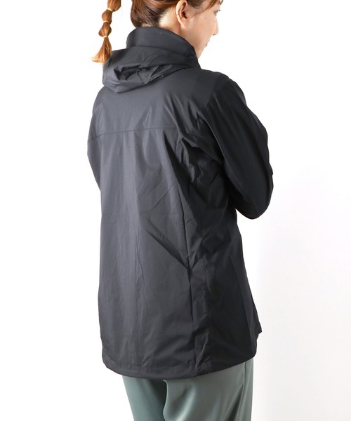 ARC'TERYX（アークテリクス）の「ARC'TERYX SQUAMISH HOODYアークテリクス スコーミッシュ フーディー マウンテンパーカー（マウンテンパーカー・レディース・ブラック・SMALL/MEDIUM）」の4枚目の写真