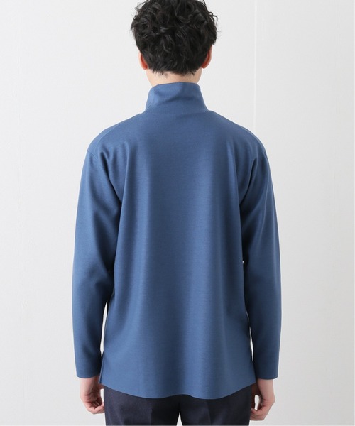 EDIFICE（エディフィス）の「ウール ジャージー ハイネック（Tシャツ/カットソー・メンズ・ブラック系その他/ブラウン系その他/サックスブルー・MEDIUM/SMALL/LARGE）」の7枚目の写真