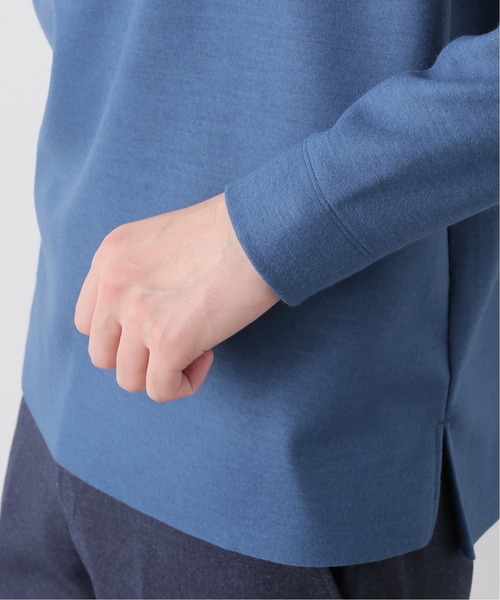 EDIFICE（エディフィス）の「ウール ジャージー ハイネック（Tシャツ/カットソー・メンズ・ブラック系その他/ブラウン系その他/サックスブルー・MEDIUM/SMALL/LARGE）」の11枚目の写真