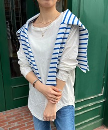 シルケットカットソー