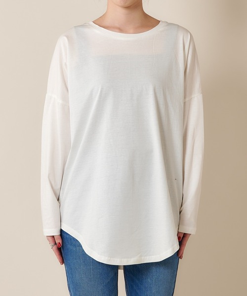 SHENERY（シーナリー）の「シルケットカットソー（Tシャツ/カットソー・レディース・オフホワイト・FREE）」の12枚目の写真