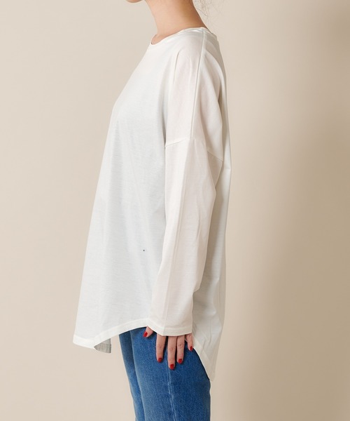 SHENERY（シーナリー）の「シルケットカットソー（Tシャツ/カットソー・レディース・オフホワイト・FREE）」の7枚目の写真