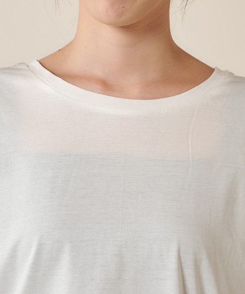 SHENERY（シーナリー）の「シルケットカットソー（Tシャツ/カットソー・レディース・オフホワイト・FREE）」の3枚目の写真