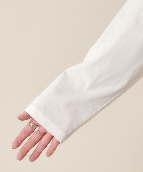 SHENERY（シーナリー）の「シルケットカットソー（Tシャツ/カットソー・レディース・オフホワイト・FREE）」の10枚目の写真